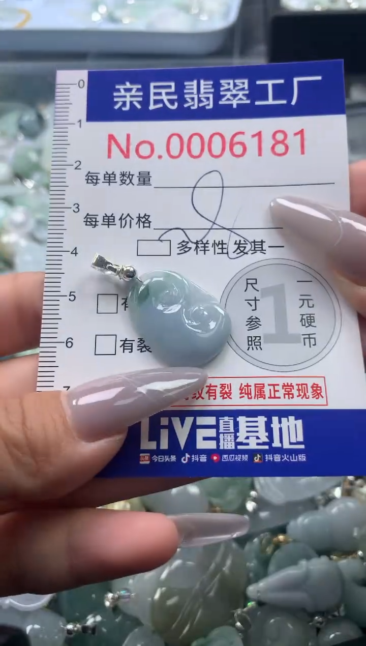 颈饰未镶嵌翡翠6181