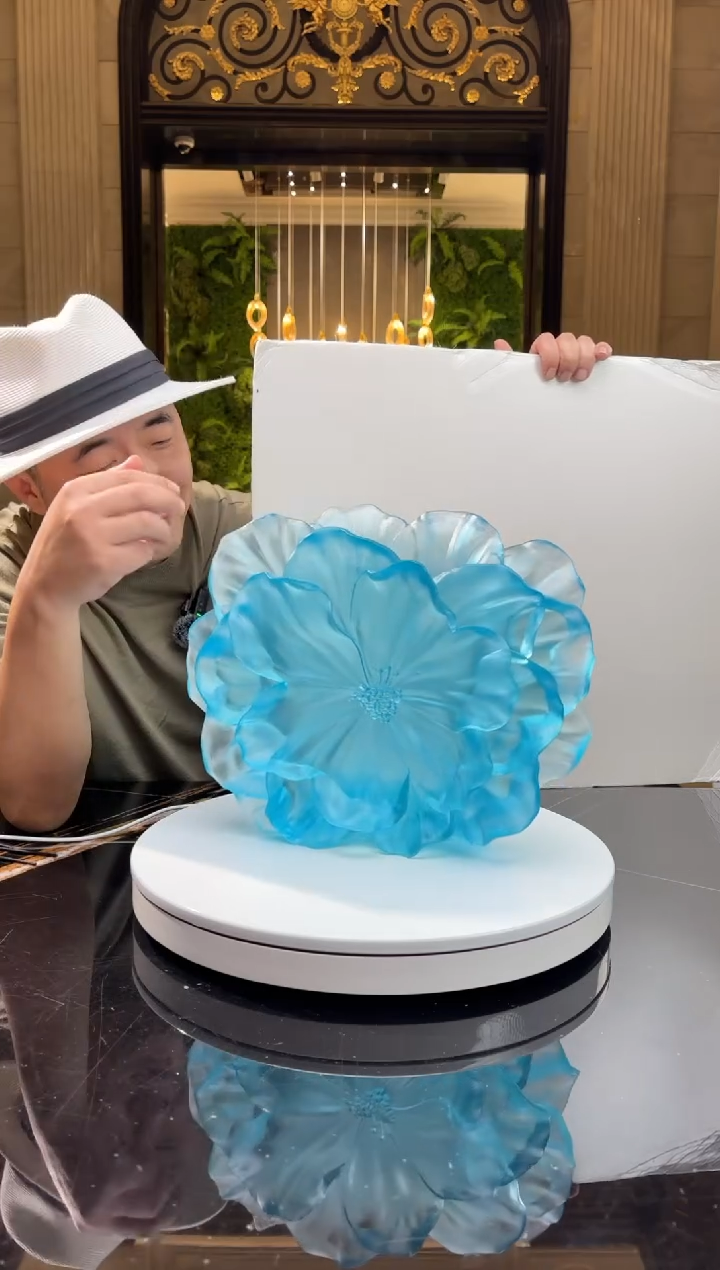 【闪购商品】摆件山茶花大花器摆件