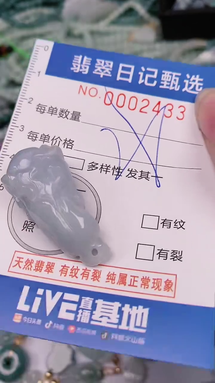 【闪购商品】翡翠颈饰未镶嵌00002433