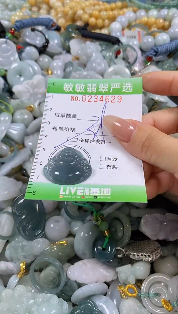 翡翠未镶嵌颈饰闪购0234629多样性发其一