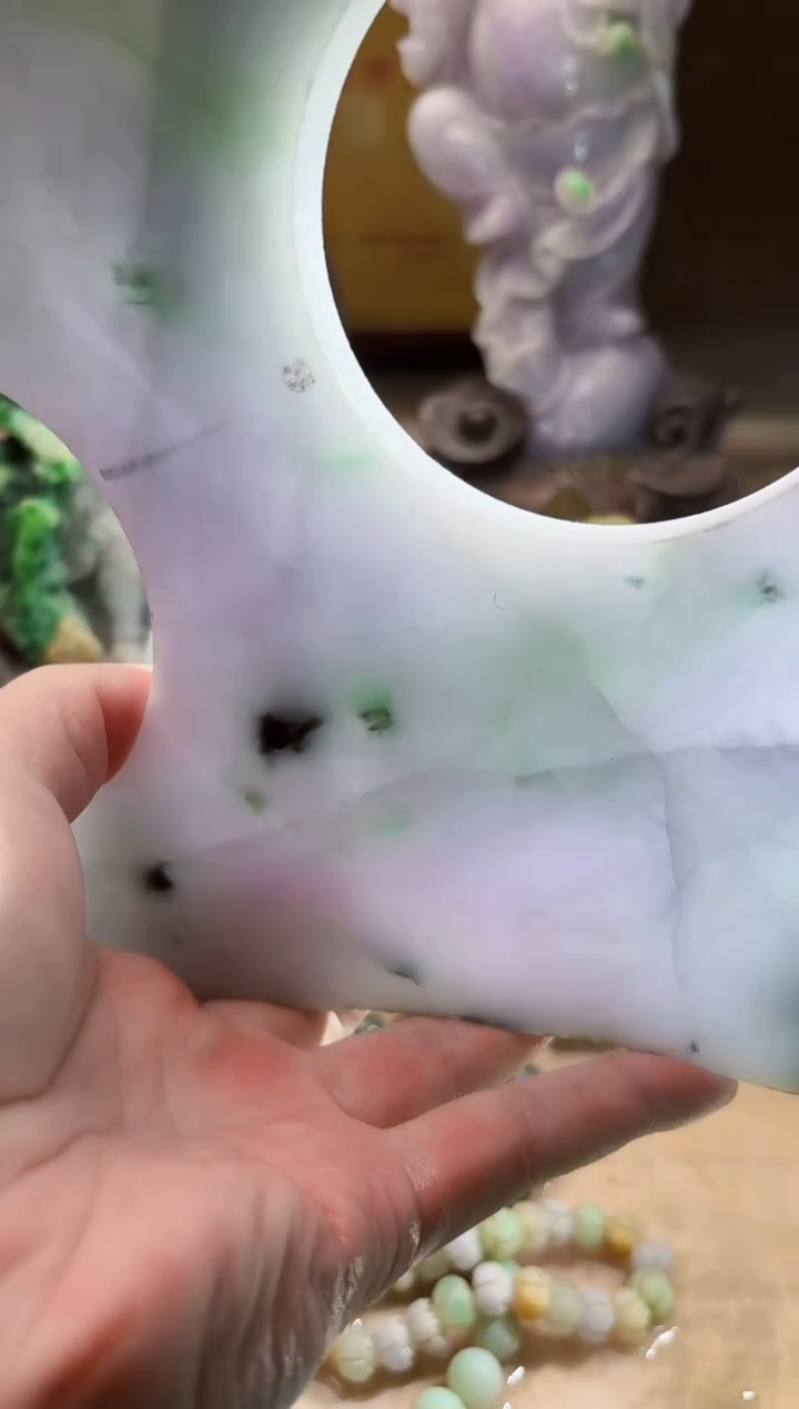 未镶嵌挂件翡翠A货张麦9569