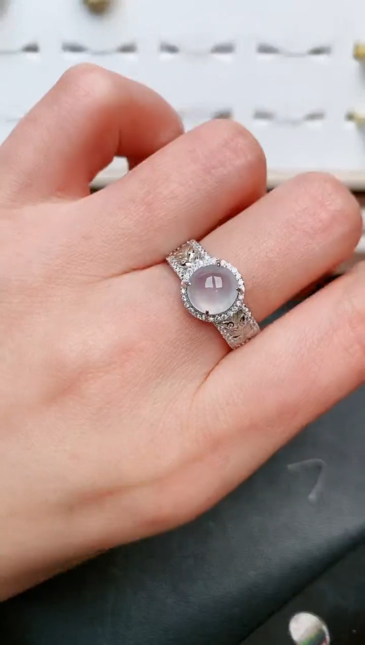 【闪购商品】翡翠戒指银S925镶嵌.....