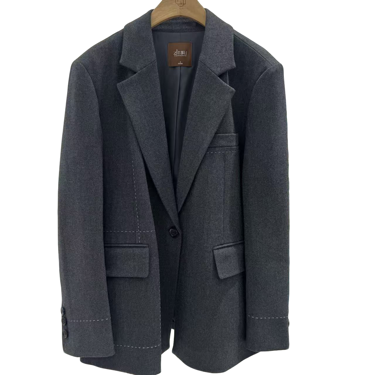 【辰美优选】章那汀/53510冬季新款简约休闲新款西服