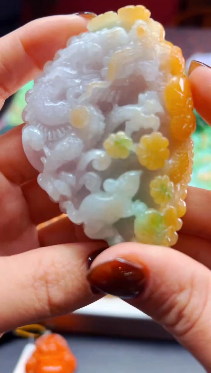 吊坠(不含链)未镶嵌翡翠18