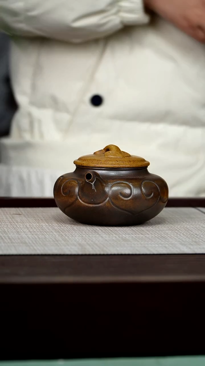 【闪购商品】宜兴原矿紫砂壶茶壶280C