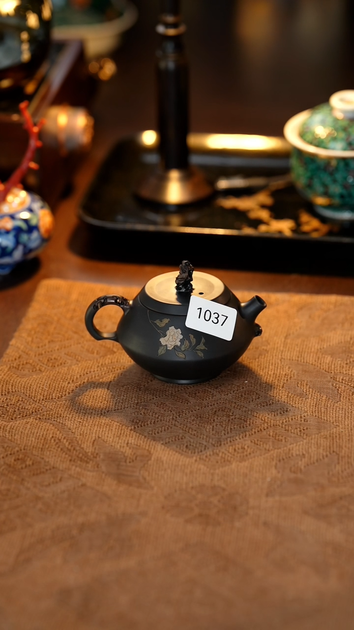 【闪购商品】雲梦茶器紫陶小壶1037