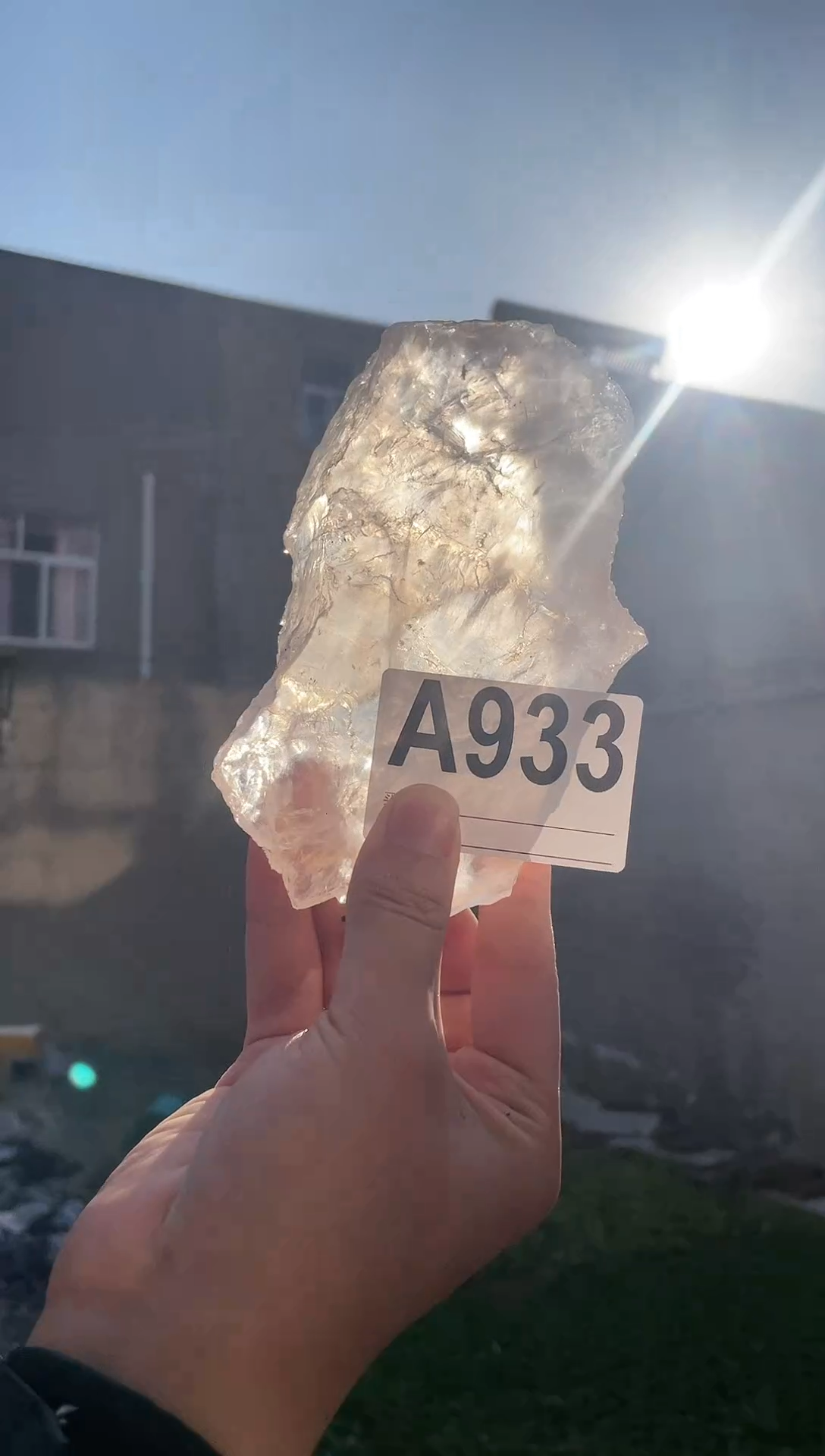 【闪购商品】水晶摆件未镶嵌粉水晶  933