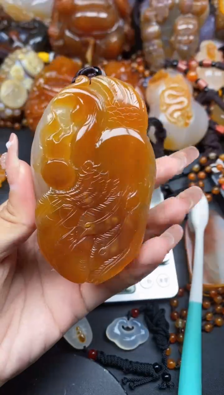 【闪购商品】玛瑙/玉髓颈饰未镶嵌ll