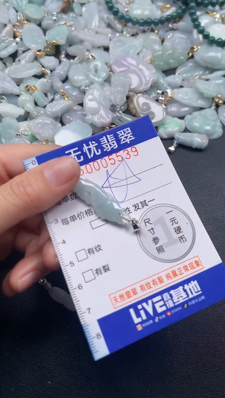 颈饰未镶嵌翡翠5539