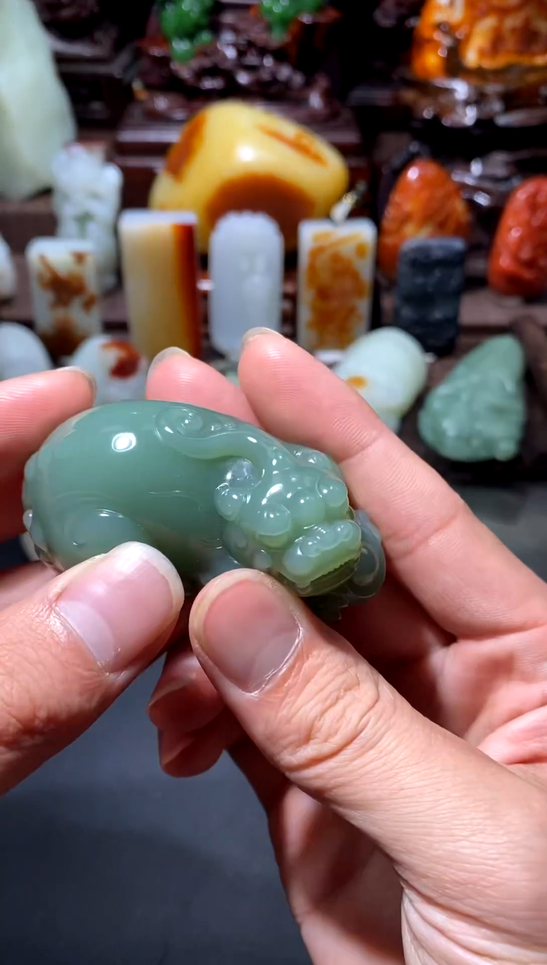 未镶嵌和田玉挂件浏**菜发士大夫鬼地方