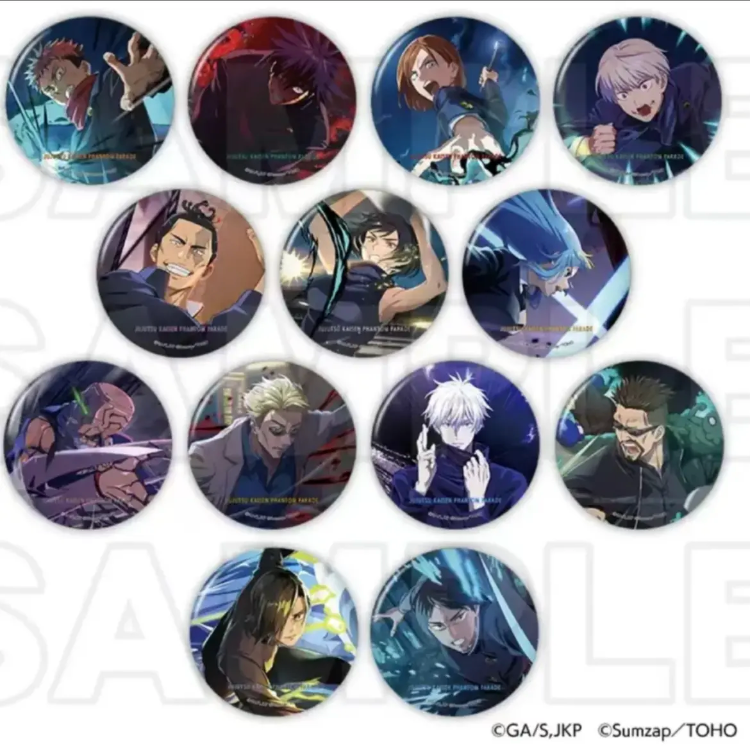 【咒术回战】咒回 幻影夜行 第四弹第五弹吧唧相卡盲盒（默认代拆）