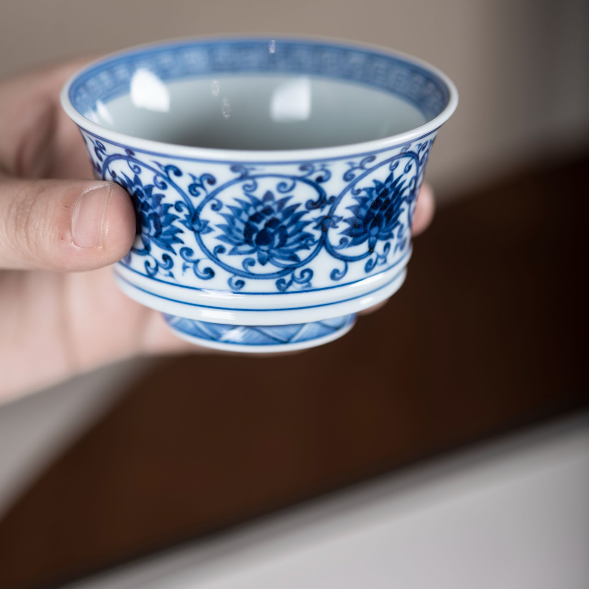 悟锦堂 双线缠枝莲金刚莲马蹄系列