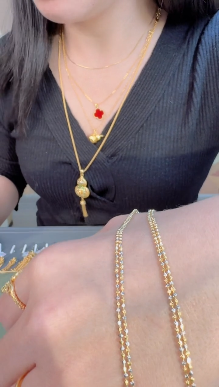 45cm固定双色幻影链2.38g（多样性发货）