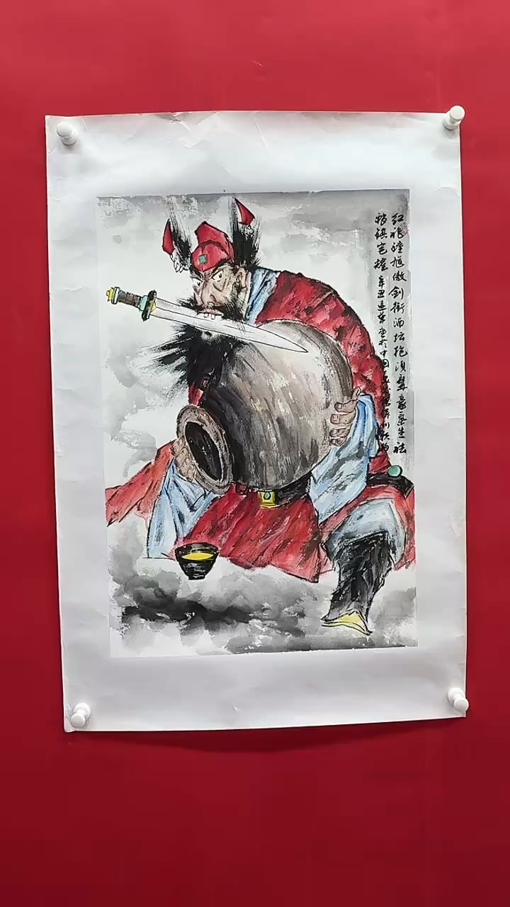 国画画家陆远华纯手绘原作