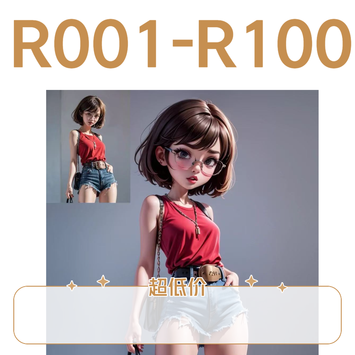 009.9-R001-R100品牌清仓T恤