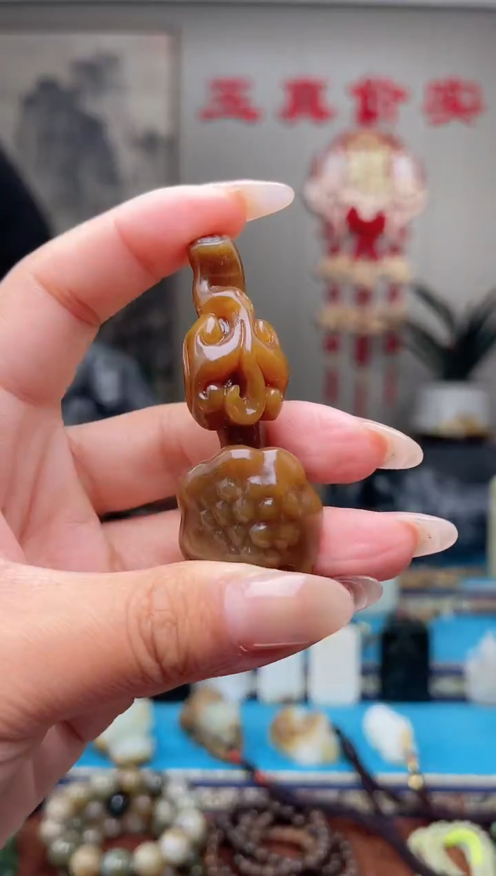 【闪购商品】和田玉挂件未镶嵌1