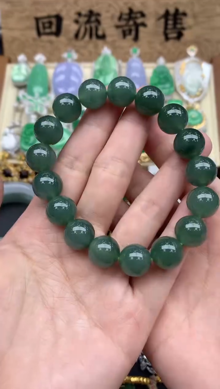 【闪购商品】翡翠手串未镶嵌432-中国好珍宝