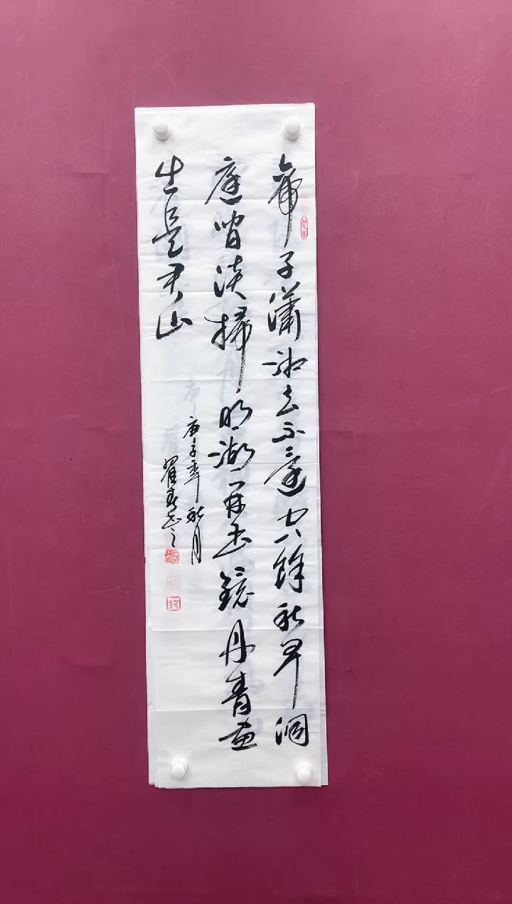 【闪购商品】书法竖幅书法作品