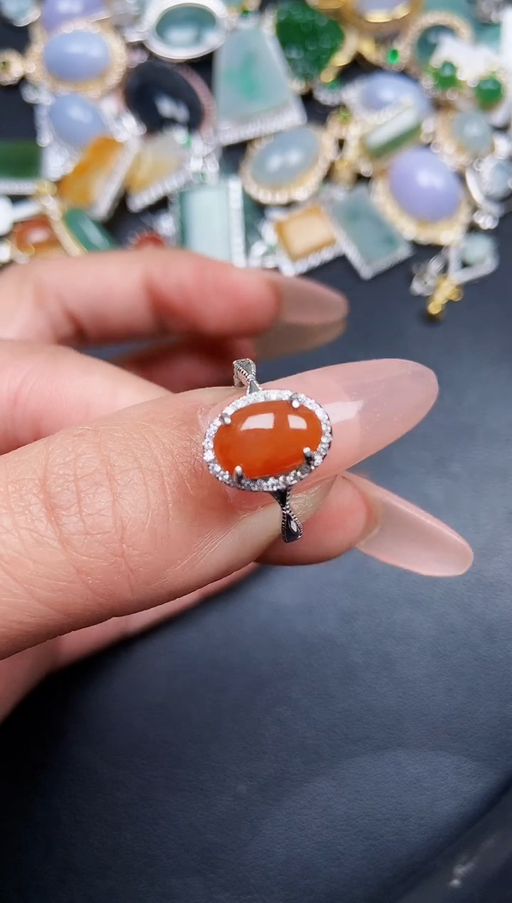 【闪购商品】翡翠颈饰银S925镶嵌0329