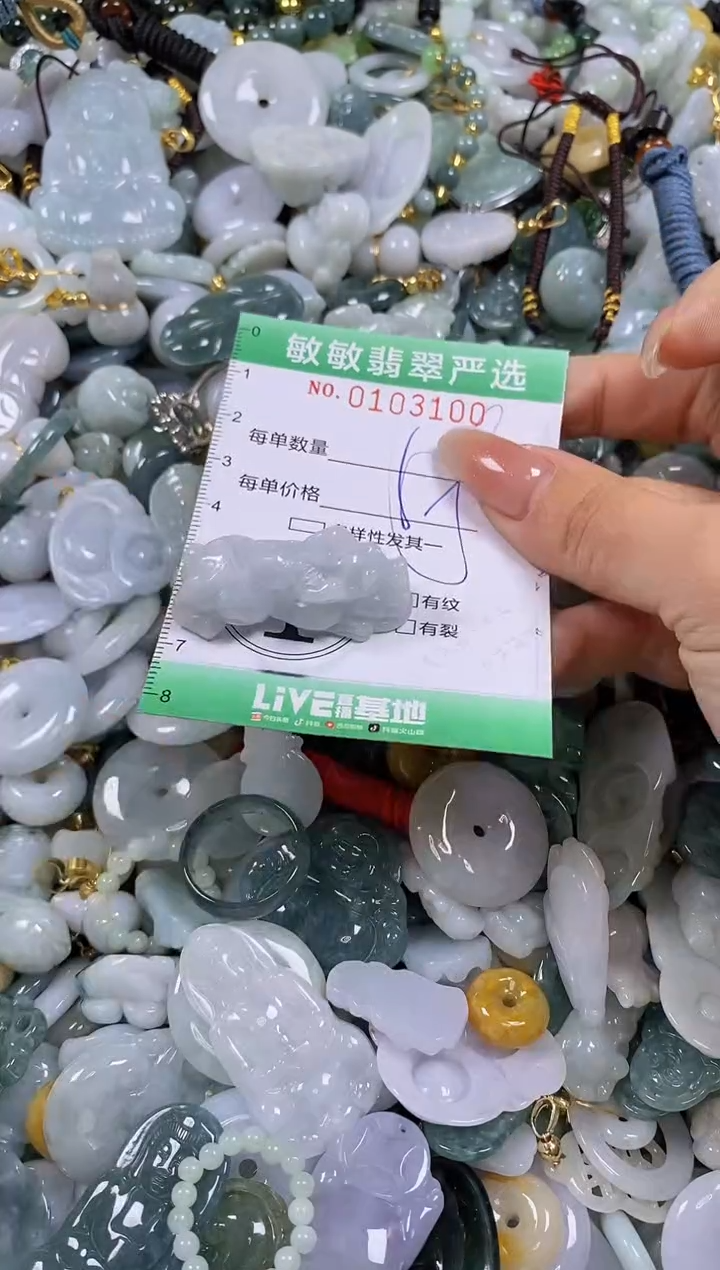 【闪购商品】翡翠颈饰未镶嵌闪购0103100