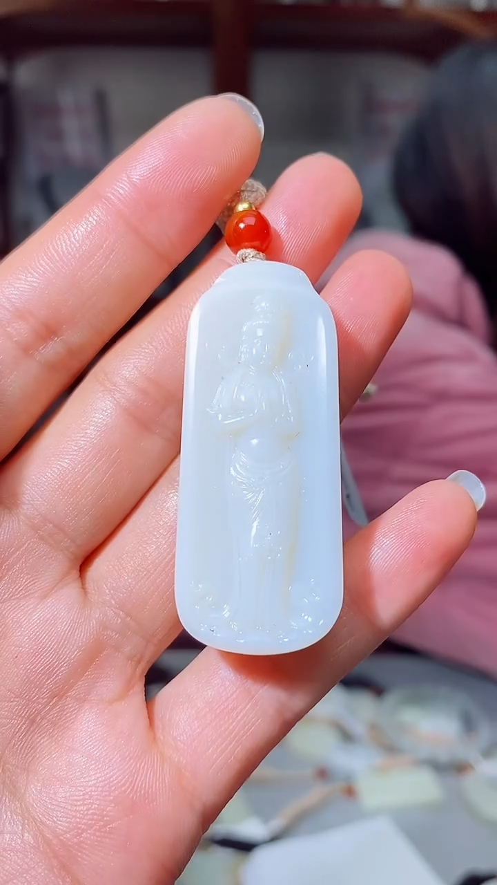 【闪购商品】和田玉挂件未镶嵌1