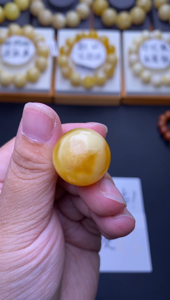裸石琥珀未镶嵌大小姐珠宝严选90