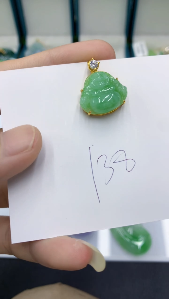 颈饰未镶嵌翡翠翡翠