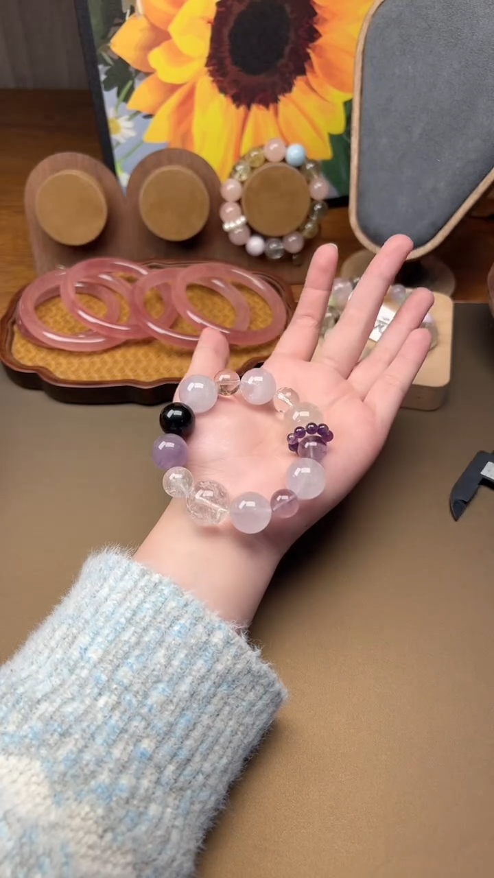 未镶嵌手串水晶1