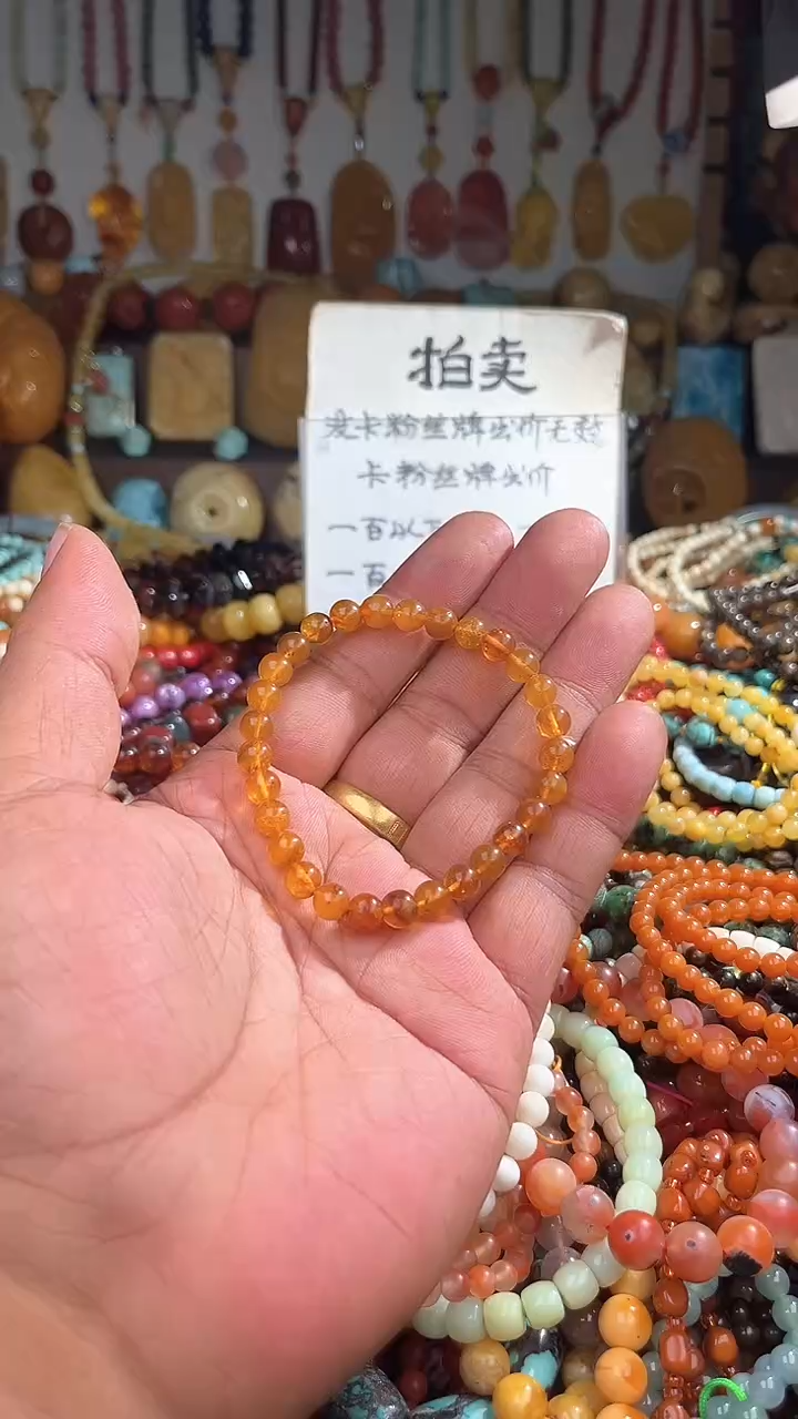 裸石琥珀未镶嵌L*M 一物一拍 168356