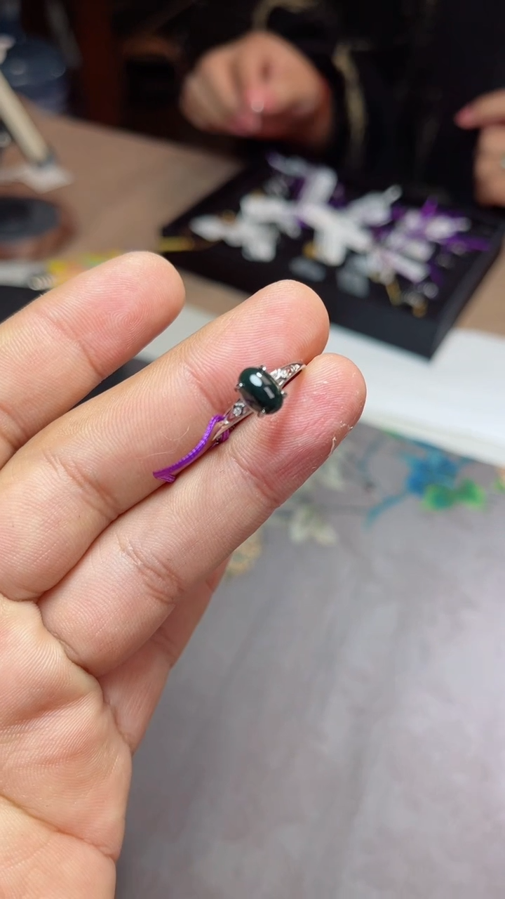 未镶嵌手链翡翠戒指