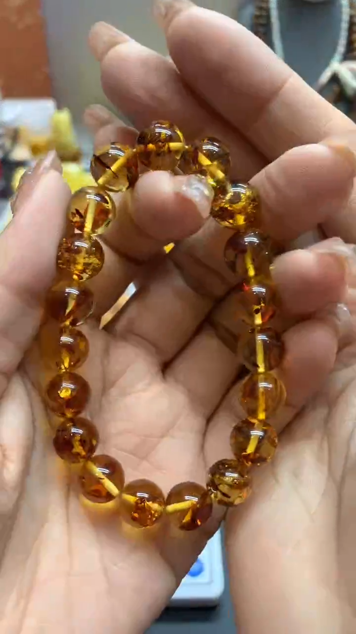 【闪购商品】未镶嵌琥珀珠宝奇石304