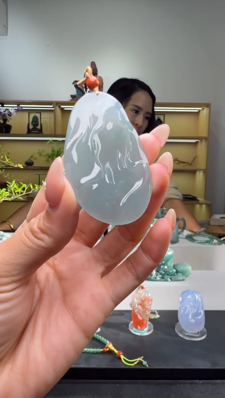 吊坠(不含链)未镶嵌翡翠悟道