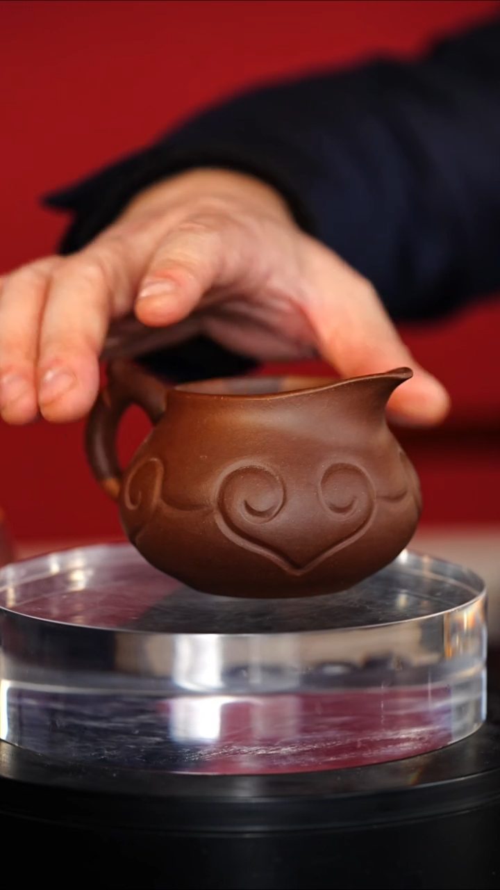 筋纹公道杯子底槽清