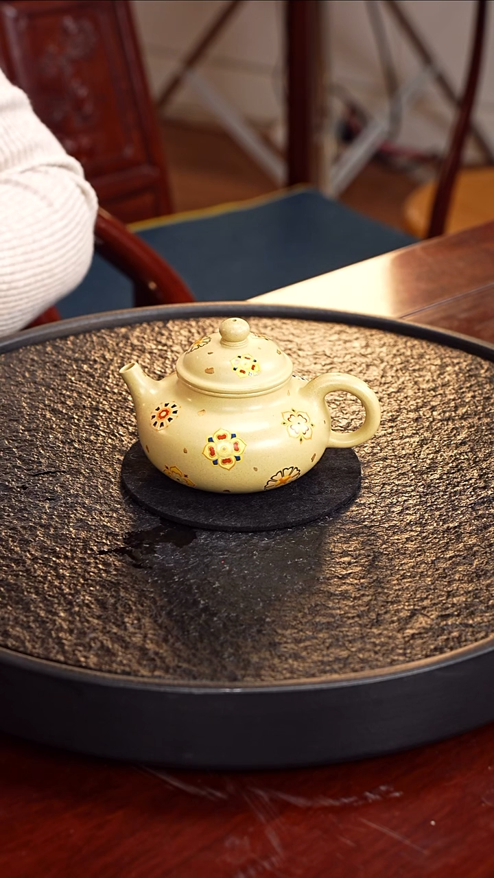 茶壶紫砂TYQ 容天25  本绿 230毫升