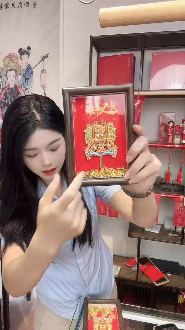 木单面款书法相框