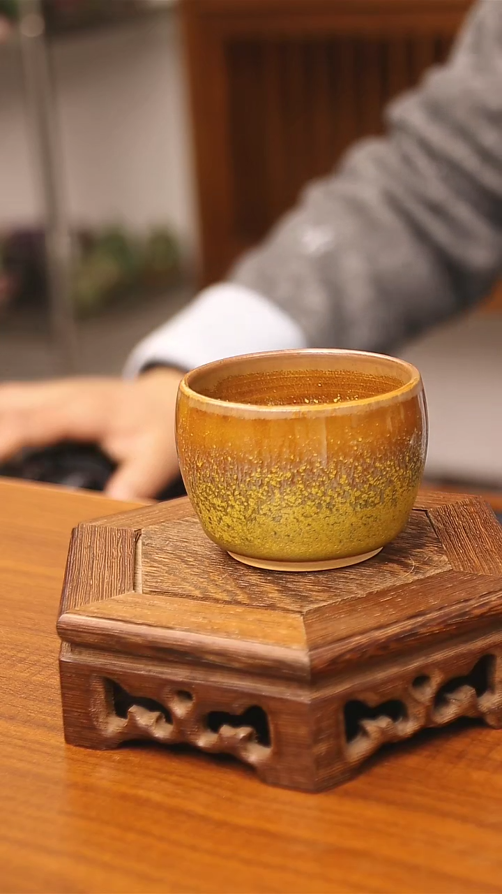 【闪购商品】瓷片钧尚源钧瓷主人杯