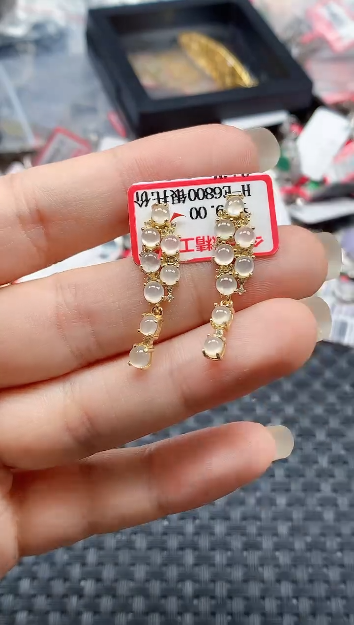银S925镶嵌戒指翡翠天然A货缅甸翡翠
