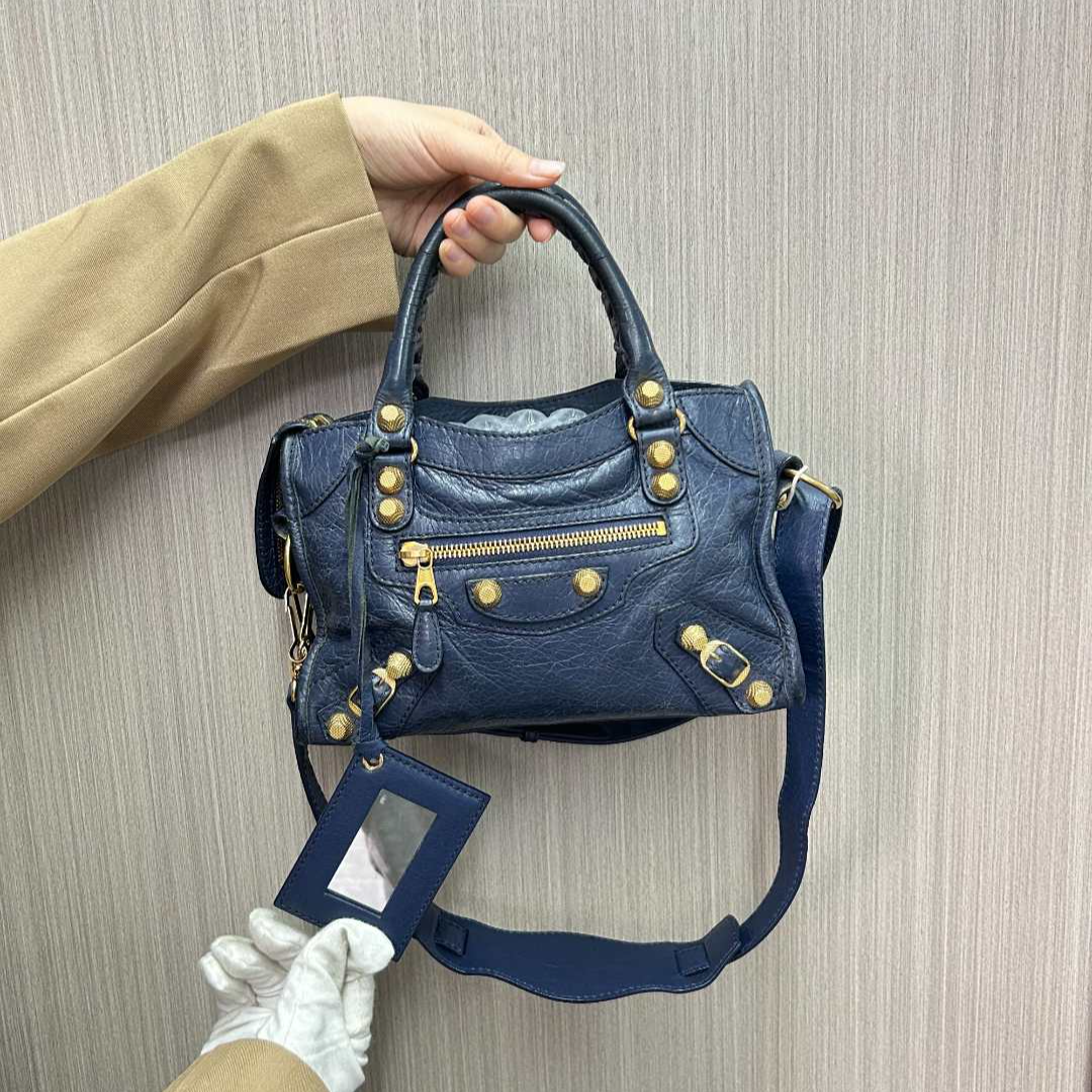 95新 Balenciaga/巴黎世家 机车手提包/云海优选/H07510