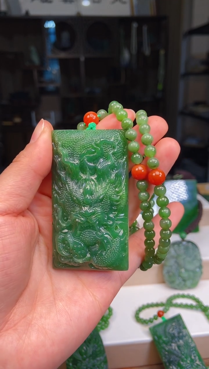 【闪购商品】和田玉挂件未镶嵌1