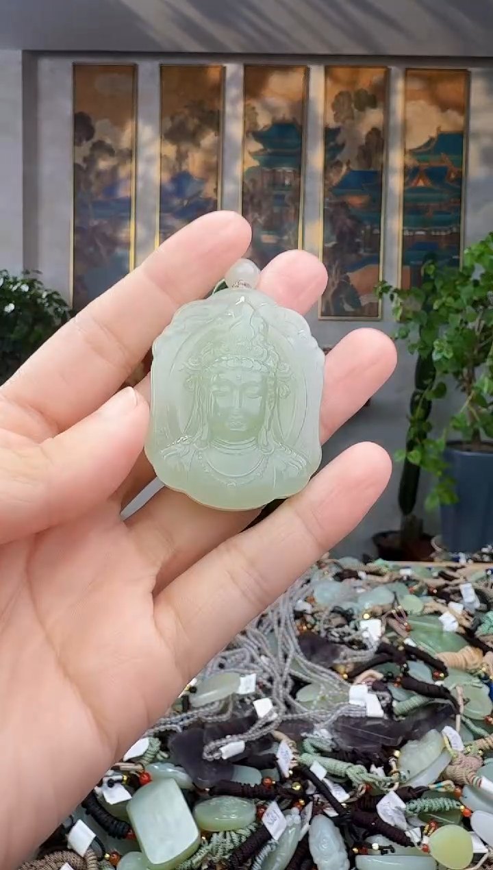 未镶嵌和田玉挂件拍一发一