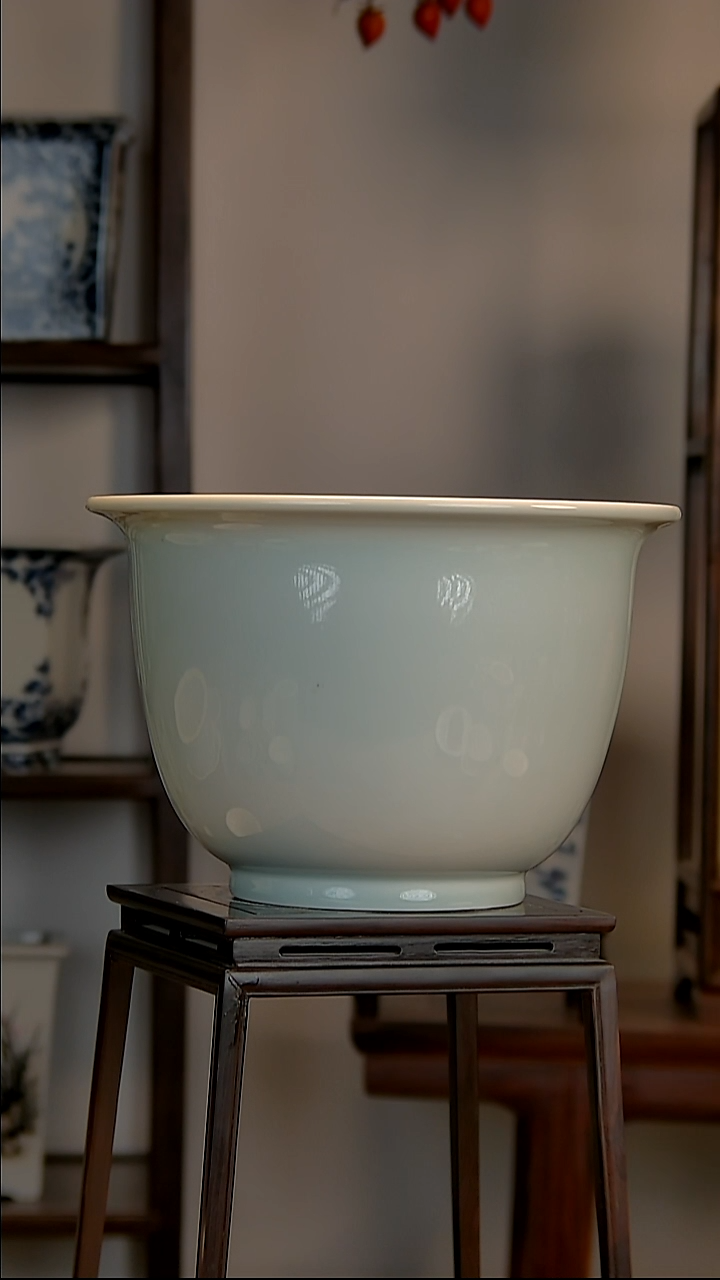 景德镇手工陶瓷花盆