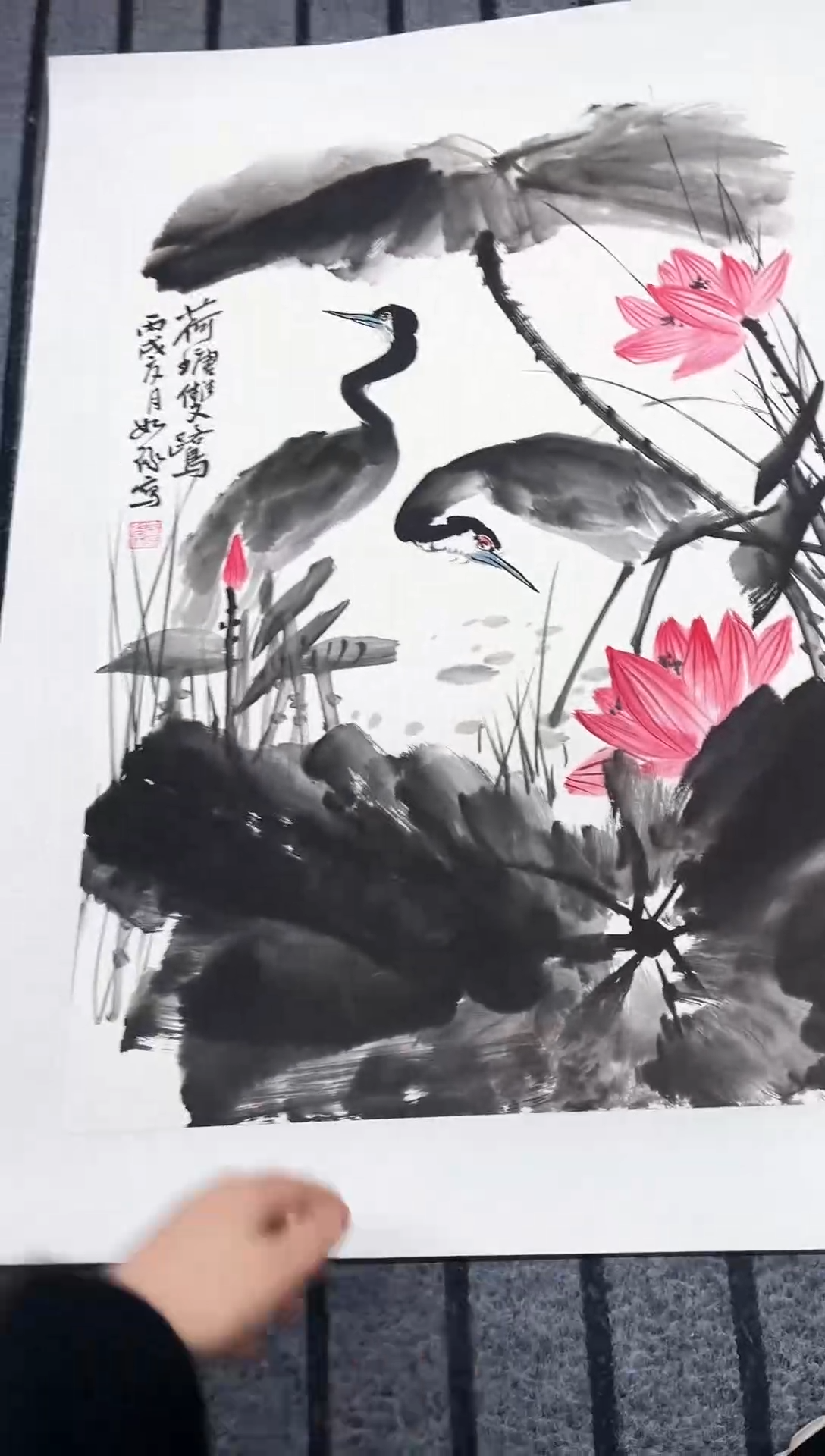 精品国画花鸟作品