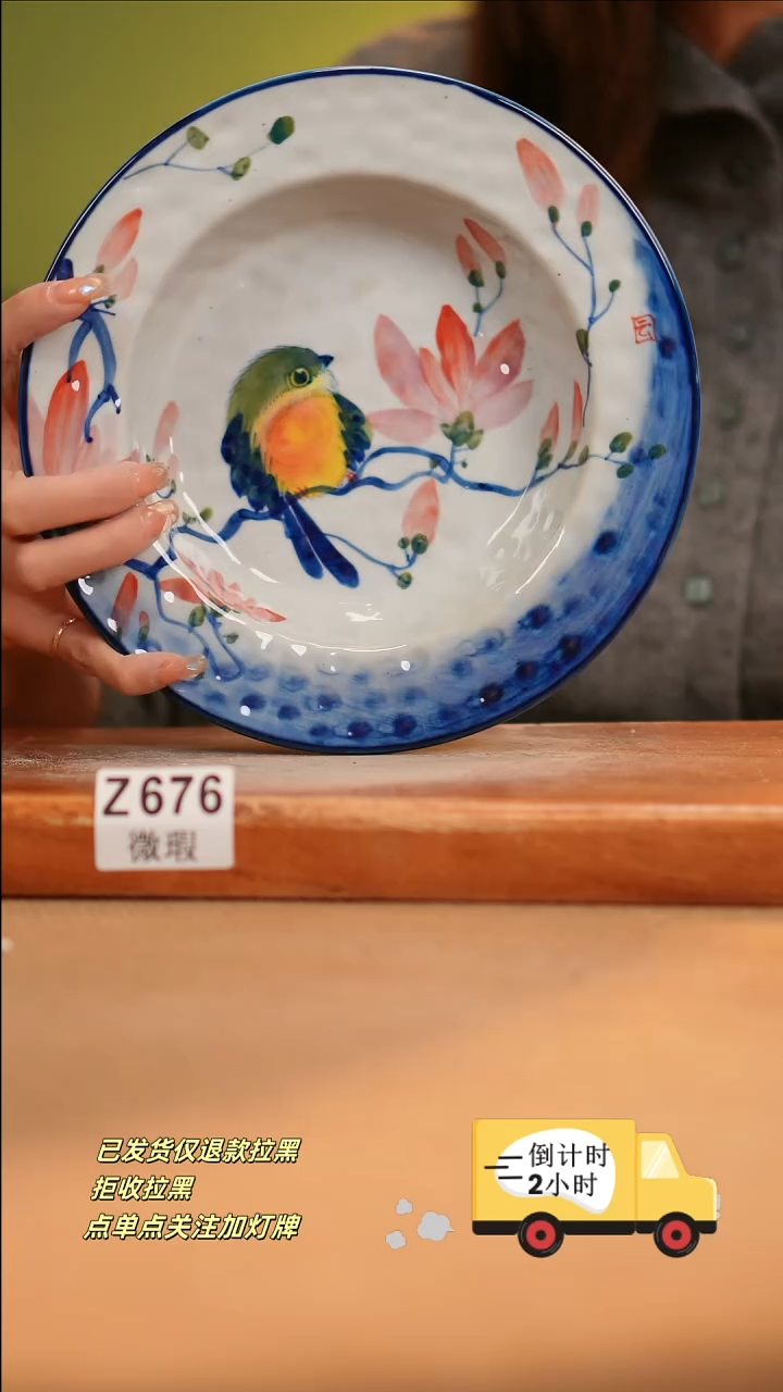 【闪购商品】瓷片WZ676 窑林瓷业陶瓷