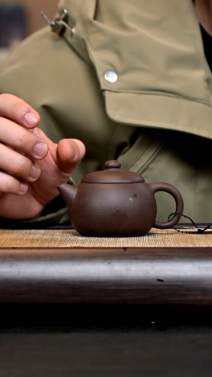 【闪购商品】紫砂茶壶EH12558 大彬文旦 深井紫泥