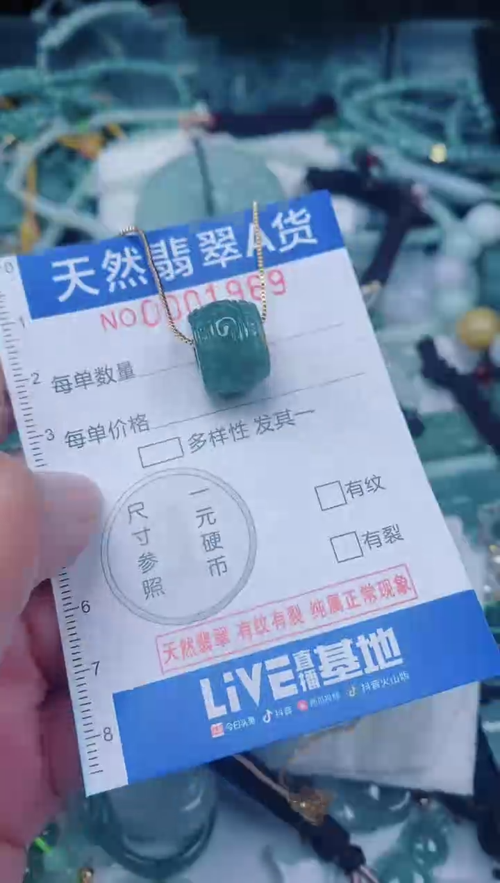 颈饰未镶嵌翡翠00001969