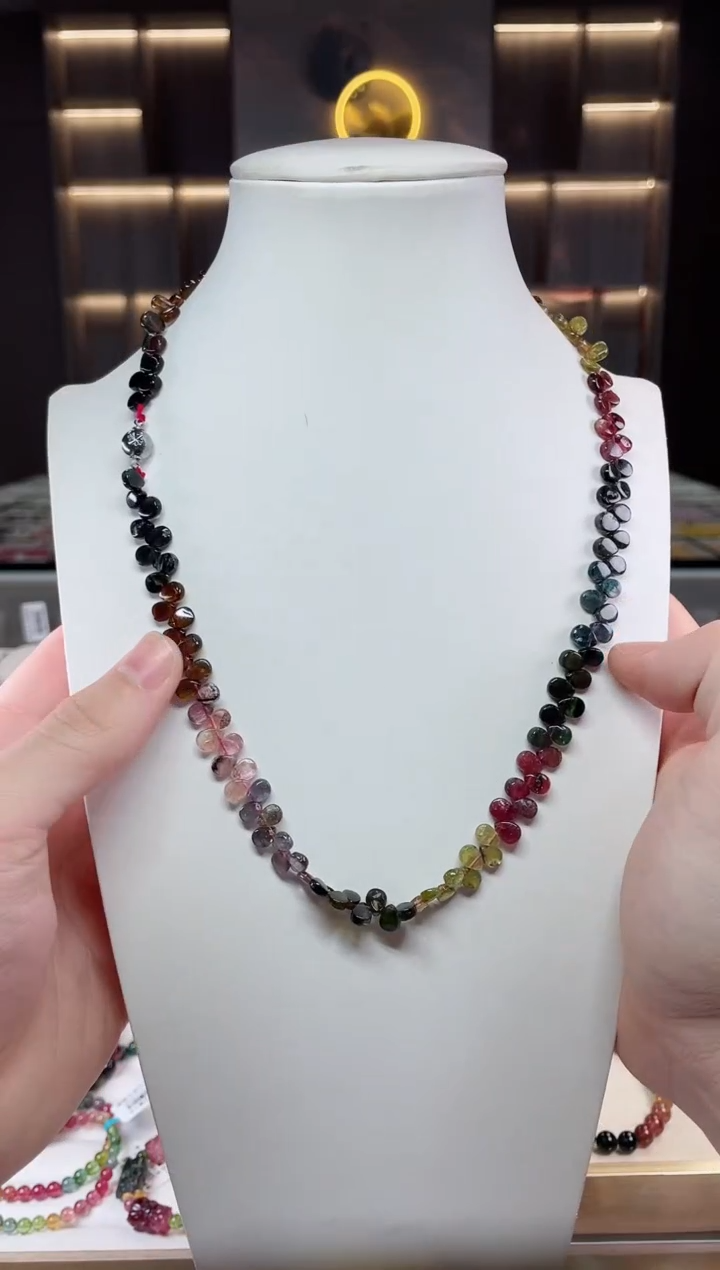 【闪购商品】碧玺项链未镶嵌（多样性发一条）Y