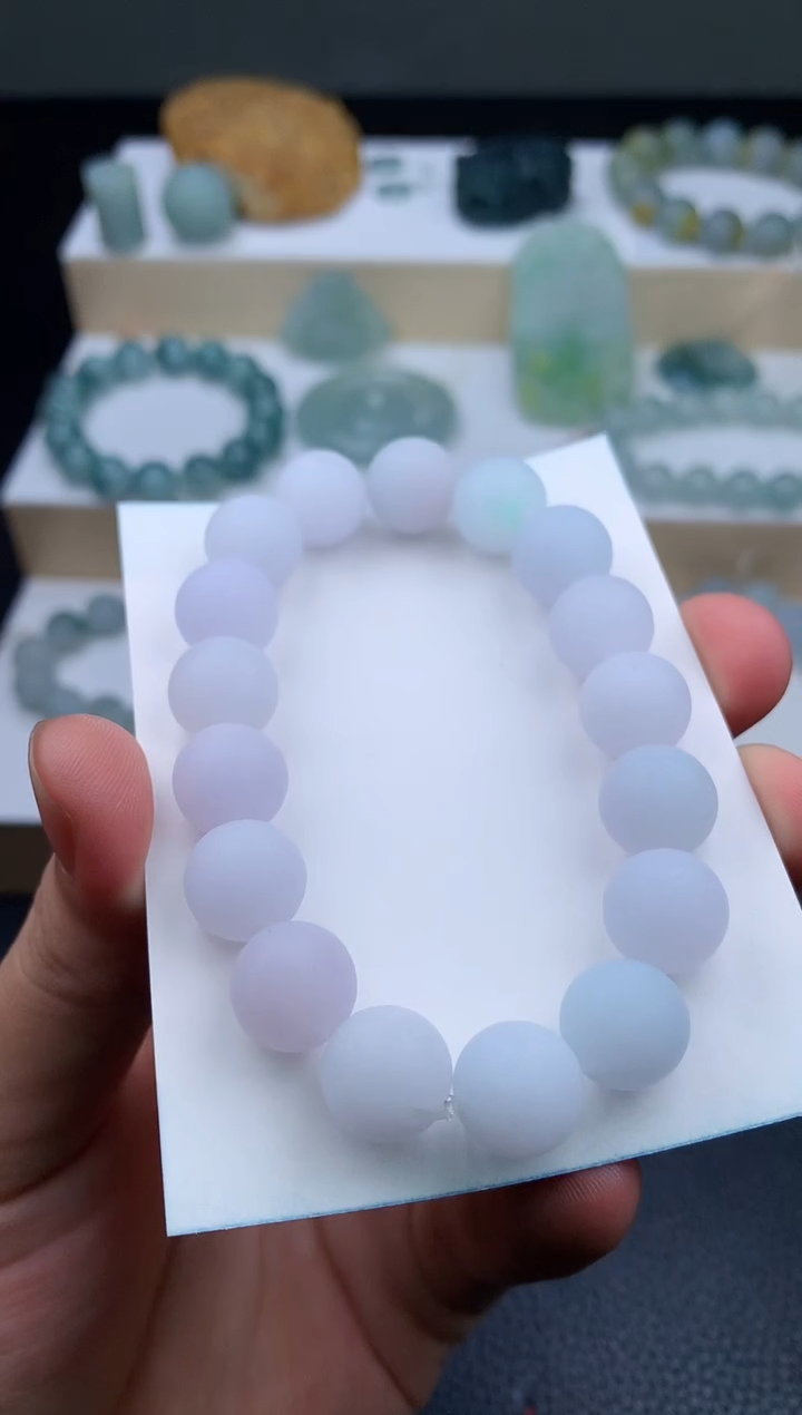 未镶嵌定制翡翠蔡手串