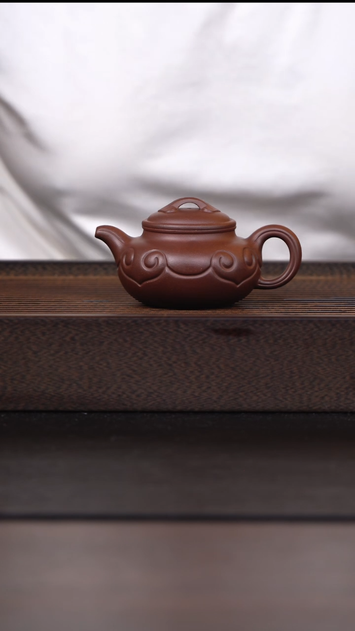 茶壶紫砂底槽青如意仿古