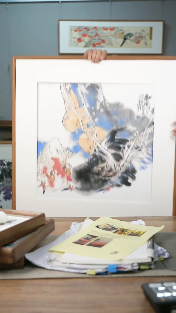 【闪购商品】书法协会会员老师带框作品-