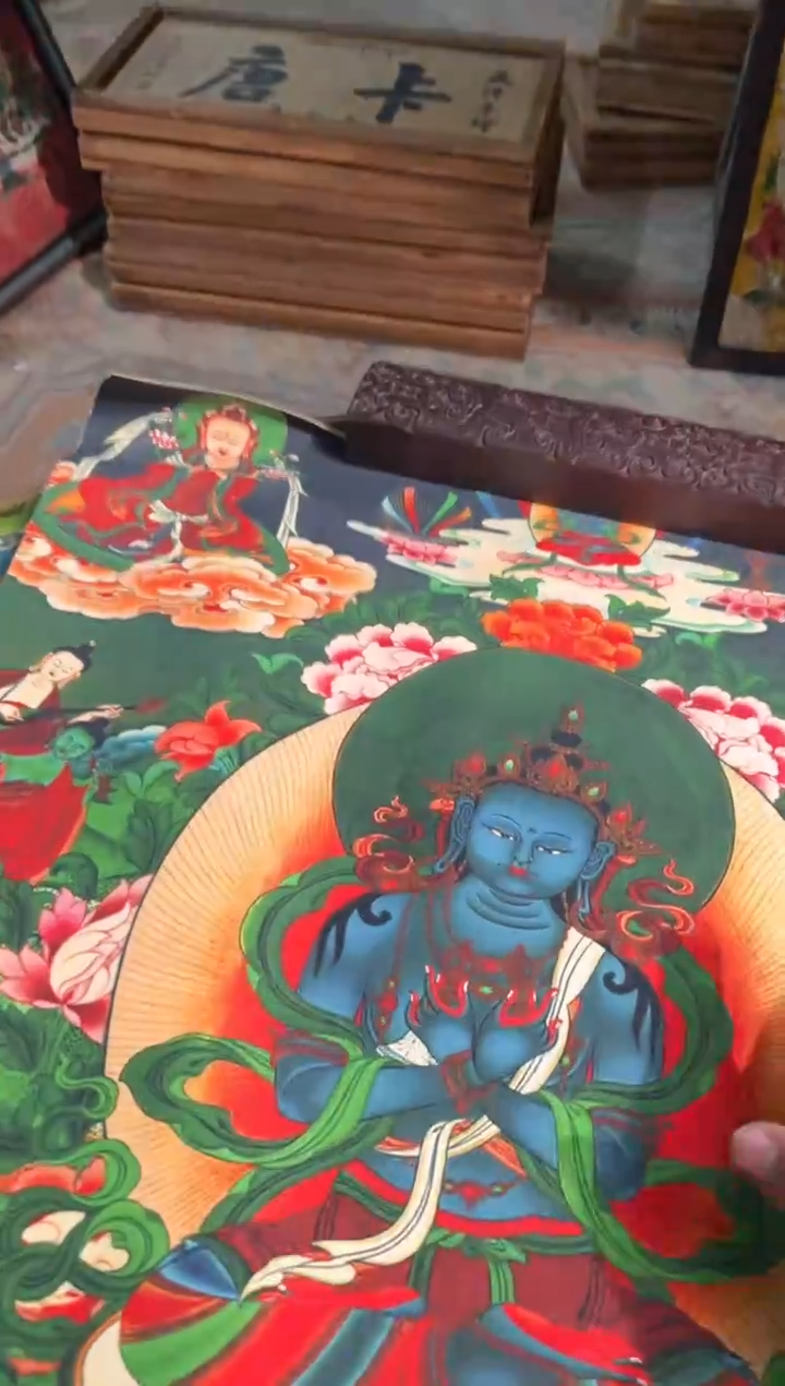 卷轴画东东唐卡tk16